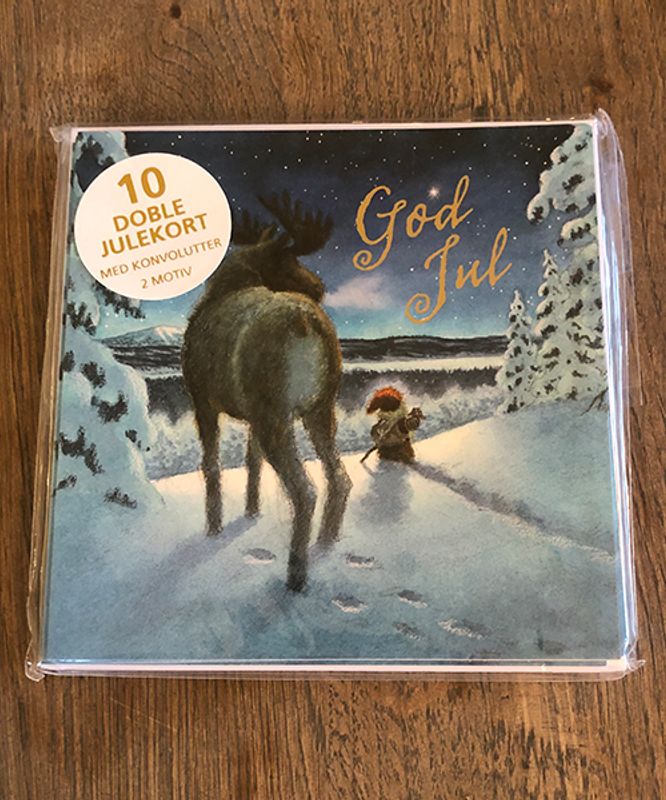 10 stk julekort