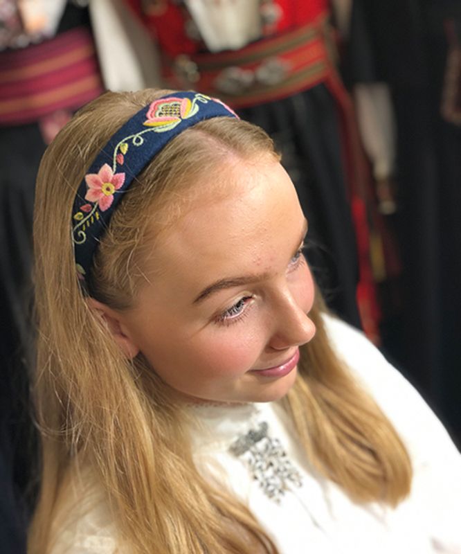 Hårbøyle Lundeby blå