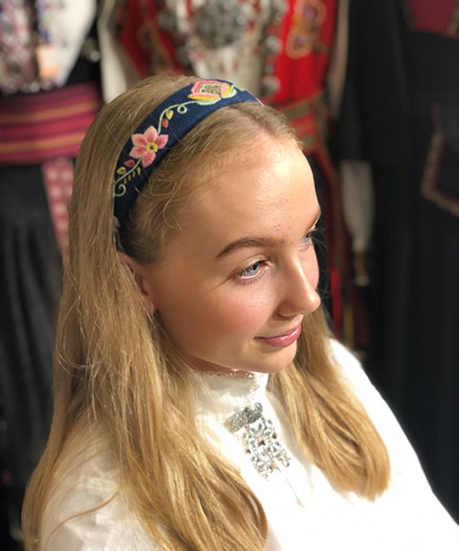 Hårbøyle Lundeby blå