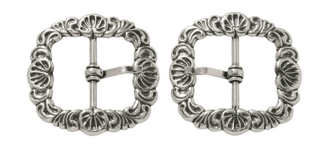 Hovedbilde kne- og vestspenne, oksidert