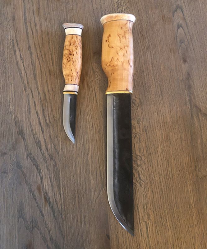 Stor dobbel samekniv
